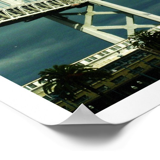 Oakland Bay Bridge San Francisco Poster (Hoek)