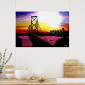 Oakland Bay Poster (Keuken)