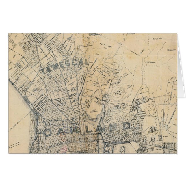 Oakland, Berkeley, Alameda (Voorkant Horizontaal)