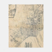 Oakland, Berkeley, Alameda Fleece Deken (Voorkant)