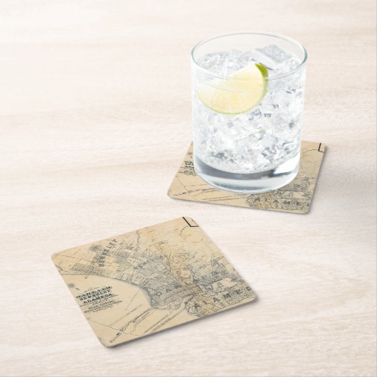 Oakland, Berkeley, Alameda Kartonnen Onderzetters (Insitu)