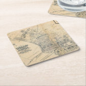 Oakland, Berkeley, Alameda Kartonnen Onderzetters (Schuin)