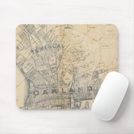 Oakland, Berkeley, Alameda Muismat (Met muis)