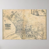 Oakland, Berkeley, Alameda Poster (Voorkant)