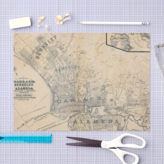 Oakland, Berkeley, Alameda Tissuepapier (Craft)