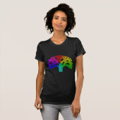 Oakland Boom Regenboog T-shirt (Voorkant volledig)
