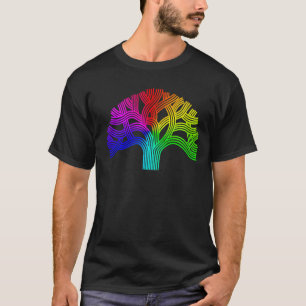 Oakland Boom Regenboog T-shirt