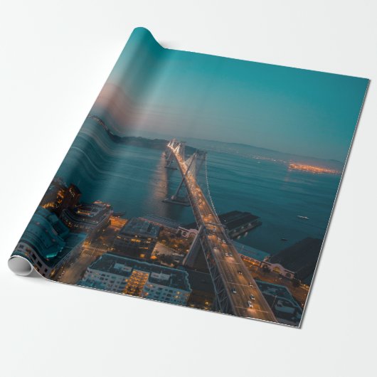 OAKLAND BRIDGE CADEAUPAPIER (Uitgerold)