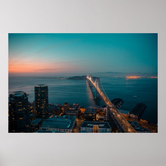 OAKLAND BRIDGE POSTER (Voorkant)