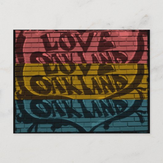 Oakland. Briefkaart (Voorkant)