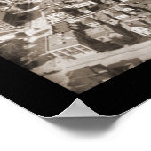 Oakland, CA Panorama Foto 1909 Poster (Hoek)