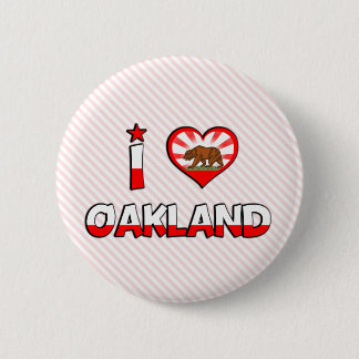 Oakland, CA Ronde Button 5,7 Cm