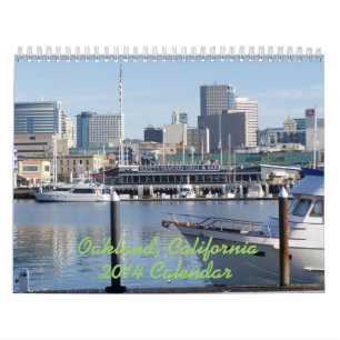 Oakland California 2014 Wall Calendar Kalender
