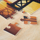 Oakland California Bay Bridge Sunset  Legpuzzel (Zijkant)