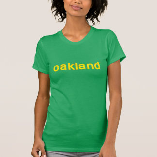 Oakland California dames t T-shirt