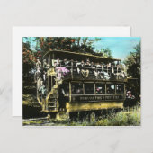 Oakland California Double Decker Streetcar Briefkaart (Voorkant / Achterkant)