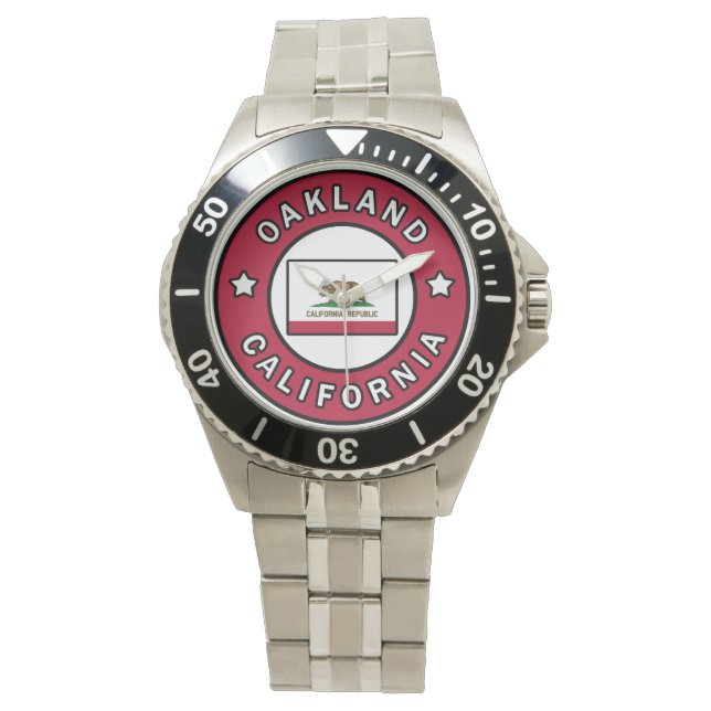 Oakland California Horloge (Voorkant)