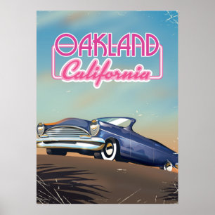 Oakland California reisposter Poster