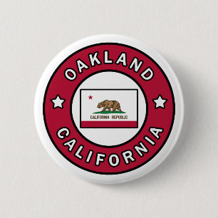 Oakland California Ronde Button 5,7 Cm