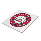 Oakland California Tegeltje (Zijkant)