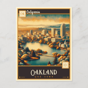 Oakland, Californië    Briefkaart