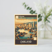 Oakland, Californië |  Briefkaart (Staand voorkant)