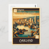 Oakland, Californië |  Briefkaart (Voorkant / Achterkant)
