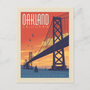 Oakland, Californië Briefkaart