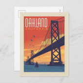 Oakland, Californië Briefkaart (Voorkant / Achterkant)