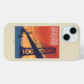 Oakland, Californië Case-Mate iPhone Case (Achterkant (horizontaal))