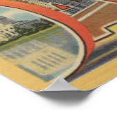 Oakland, Californië - grote lettertjes Poster (Hoek)