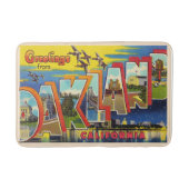 Oakland Californië  grote postauto Badmat (Voorkant)