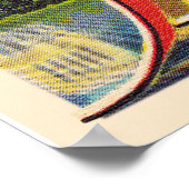 Oakland Californië  grote postauto Poster (Hoek)