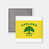 Oakland Californië Magneet (Voorkant / Achterkant)