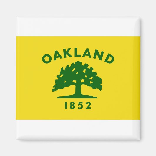 Oakland Californië Magneet (Voorkant)