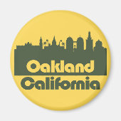 Oakland, Californië Magneet (Voorkant)