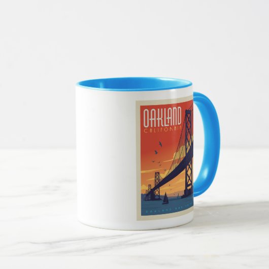Oakland, Californië Mok (Voorkant rechts)