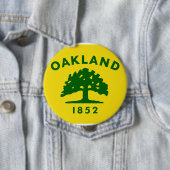 Oakland, Californië Ronde Button 4,0 Cm (In situ)