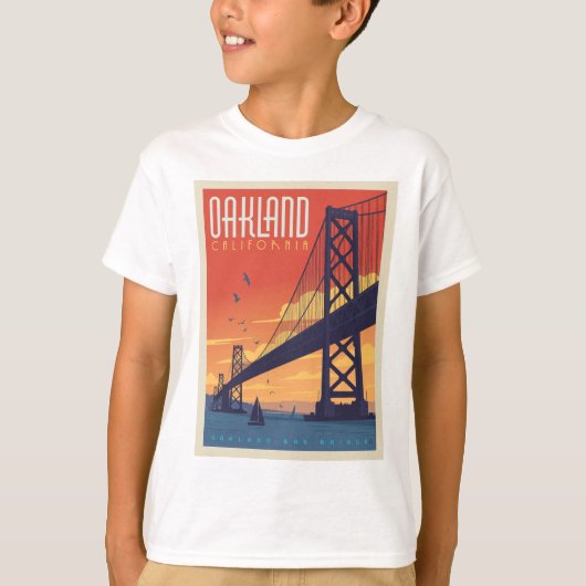Oakland, Californië T-shirt (Voorkant)
