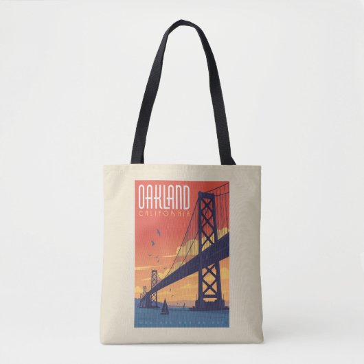 Oakland, Californië Tote Bag (Voorkant)