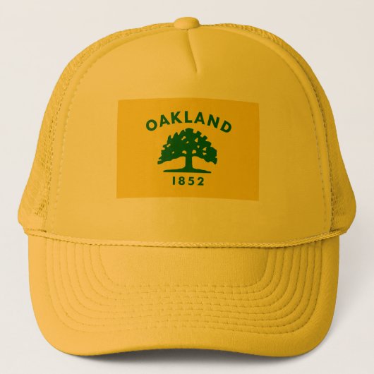 Oakland, Californische vlag Trucker Pet (Voorkant)