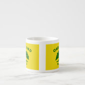 Oakland, Californische vlaggen Espresso Kop (Voorkant)