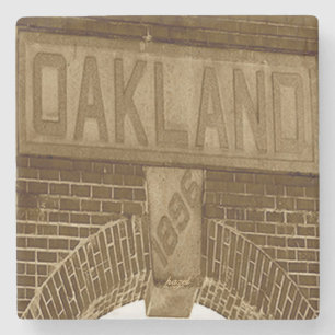 Oakland Cemetery Atlanta, begraafplaats Oakland Stenen Onderzetter