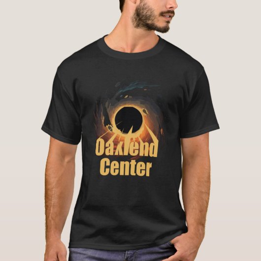 Oakland Center Blackhole T-shirt (Voorkant)