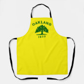 Oakland City vlag Apron Schort (Voorkant)