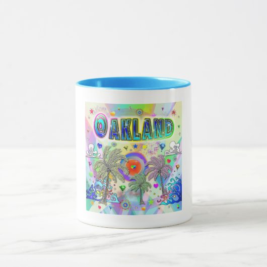Oakland Deep Dream Mok (Midden)