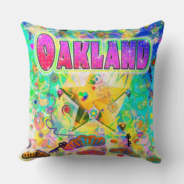 Oakland Epoch Hour kussen (Voorkant)