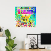 Oakland Epoch Hour Poster (Thuiskantoor)