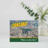 Oakland: "Er is daar geen." Stein briefkaart (Staand voorkant)