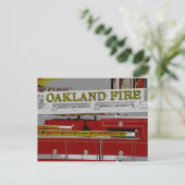 Oakland Fire Briefkaart (Staand voorkant)